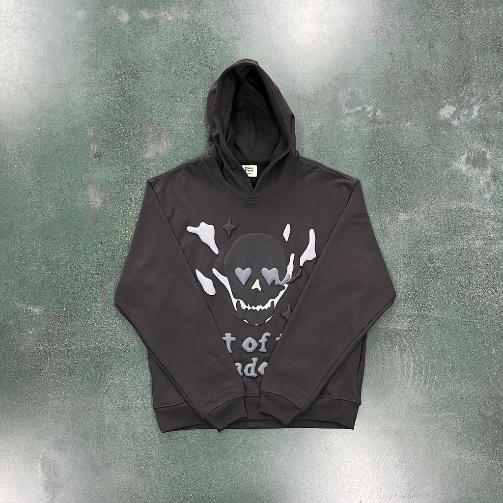 Broken P Heart Skull Hoodie