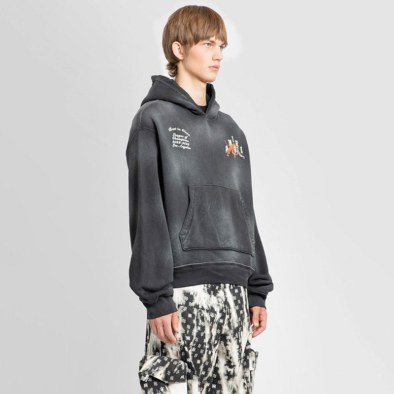 AMRI Vintage Tiger Varsity Hoodie Thickening
