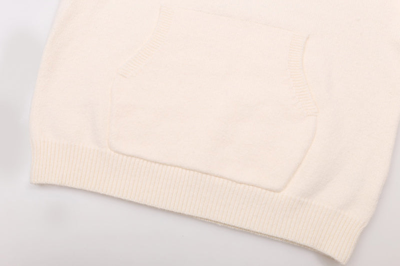 AMRI Apricot Core Knitted sweater Hoodie