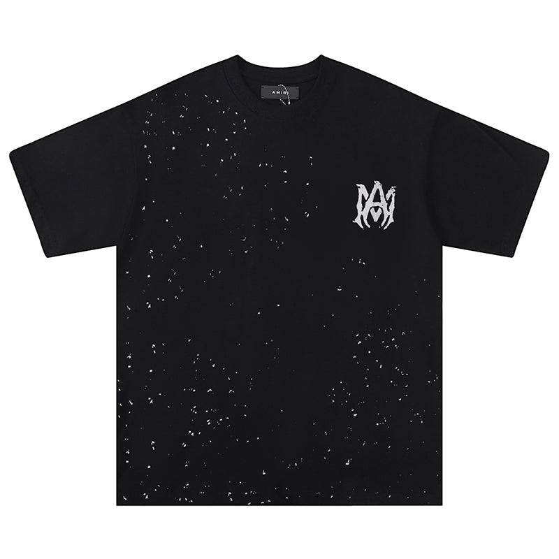 AMRI Ink-Splash Print T-Shirt