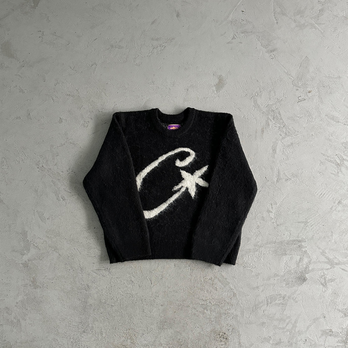 Corteiz c star mohairknit sweater
