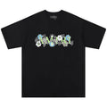 AMRI flower letter logo print T-Shirts