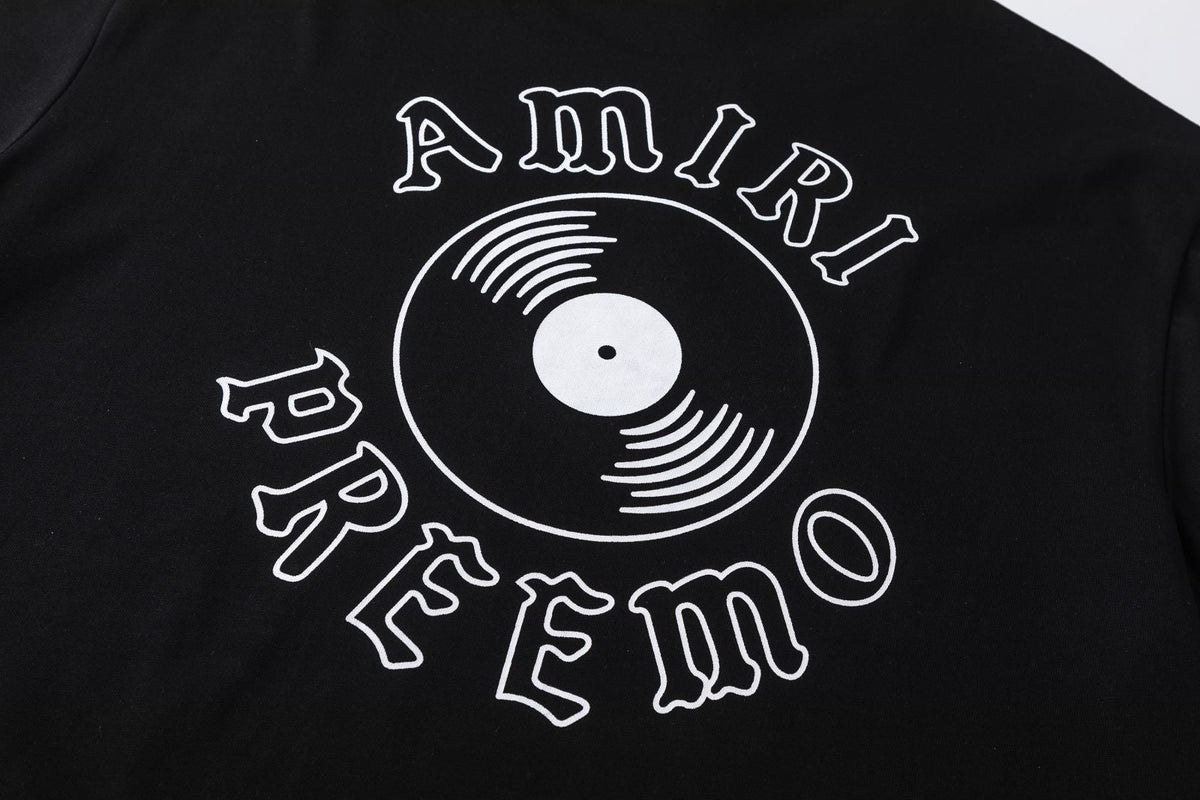 AMRI Black DJ Premier Edition Premier Record T-Shirt