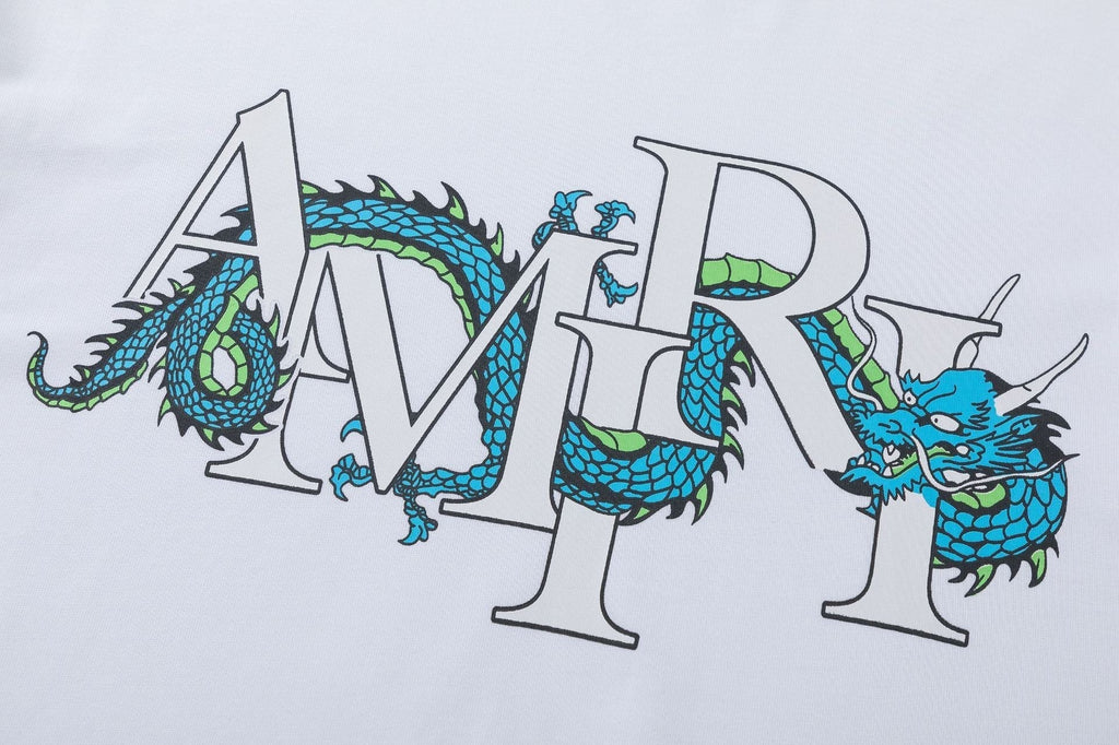 AMRI CNY Dragon Logo Printed Cotton T-Shirt