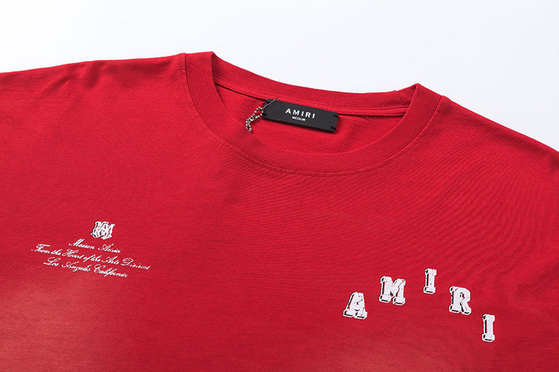 AMRI LOGO Print Short Sleeve T-shirts