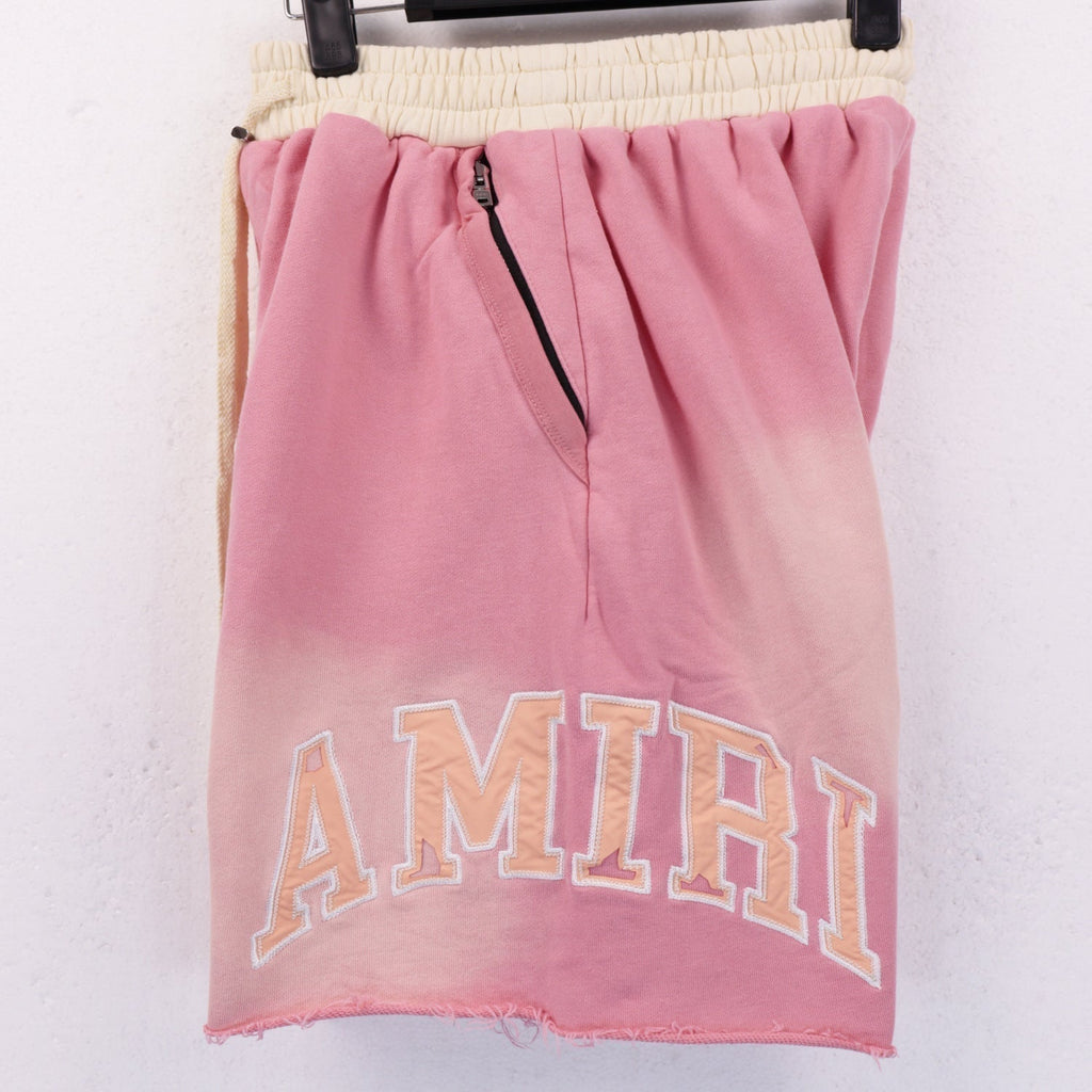 AMRI Straight-Leg Logo-Appliquéd Cotton-Jersey Shorts