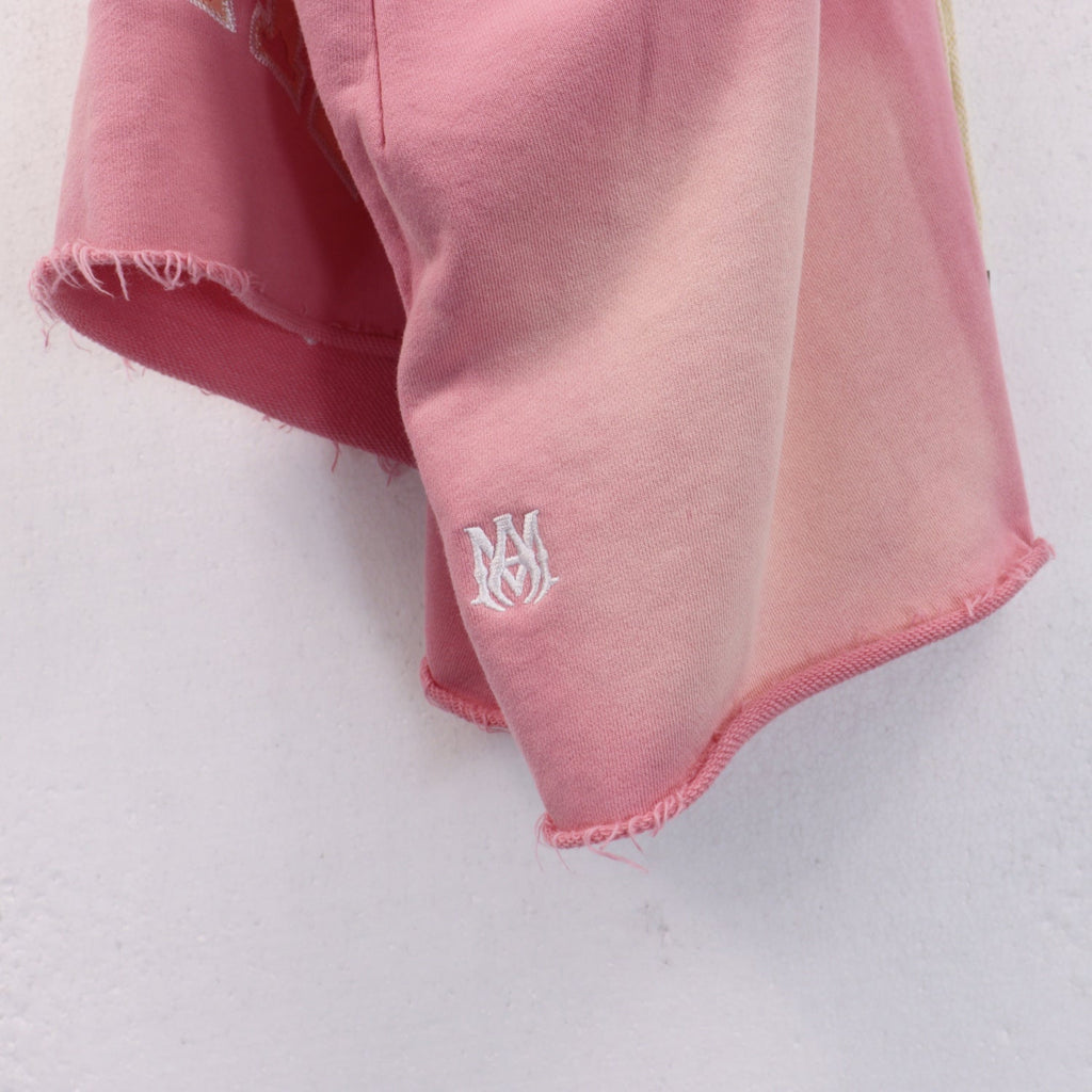 AMRI Straight-Leg Logo-Appliquéd Cotton-Jersey Shorts