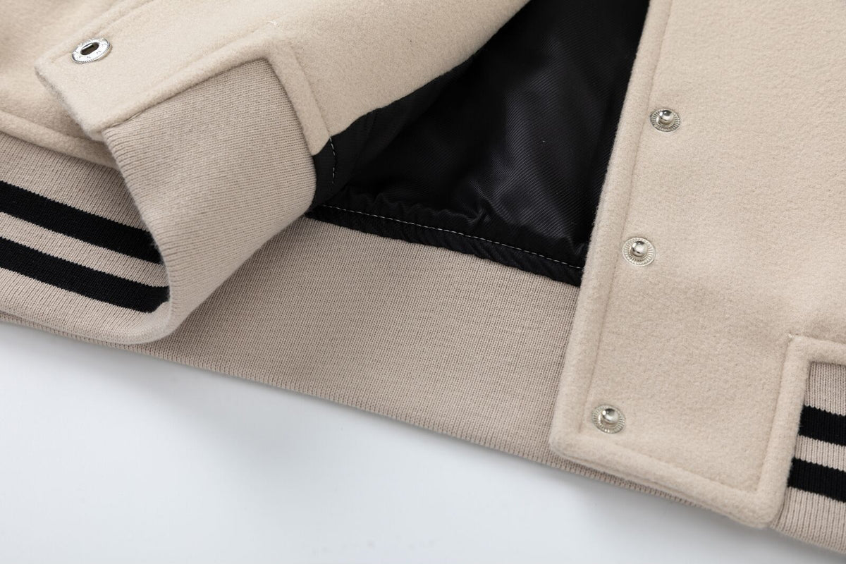 AMRl Bones Varsity Jacket