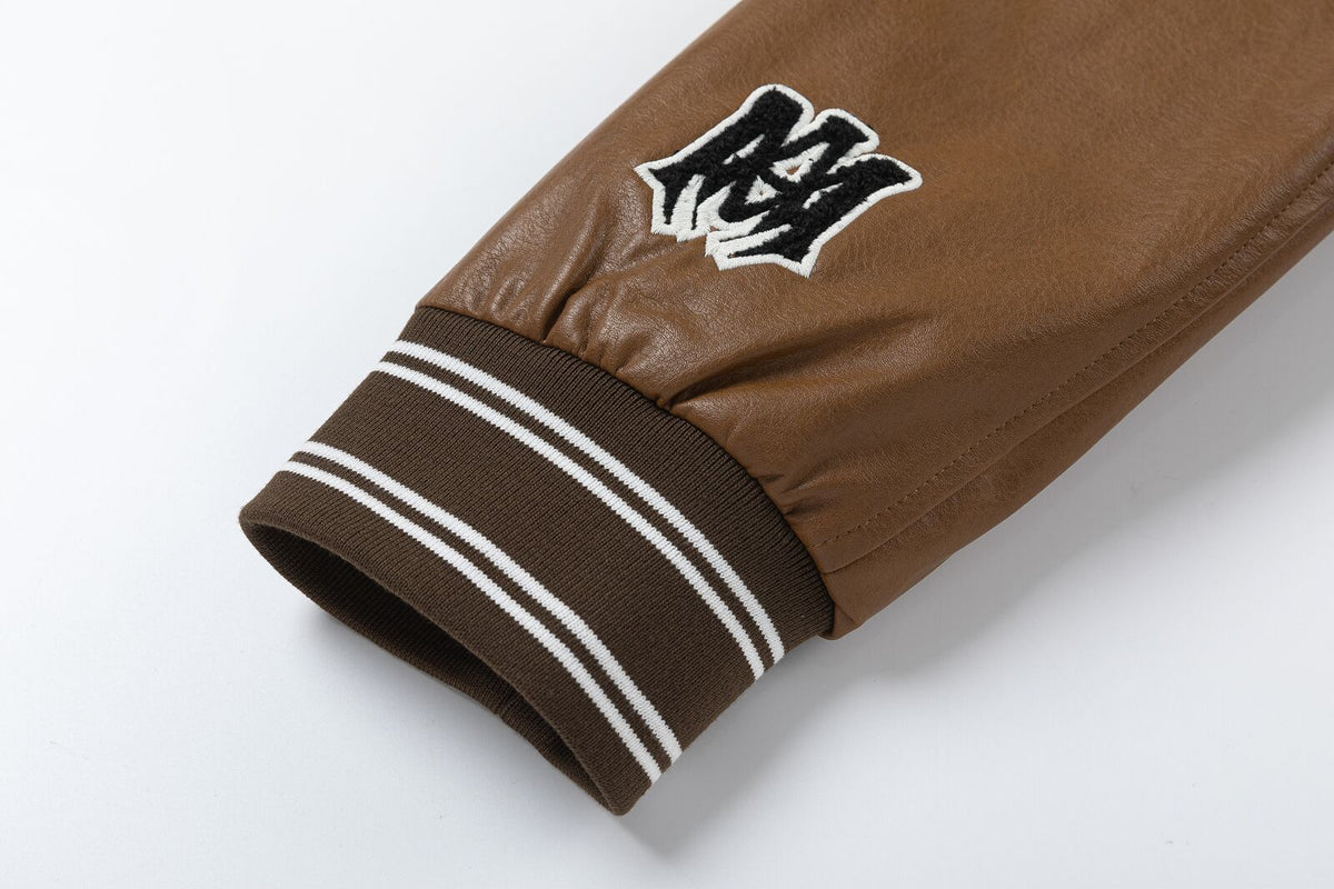 AMRI appliqué-logo Varsity Jackets