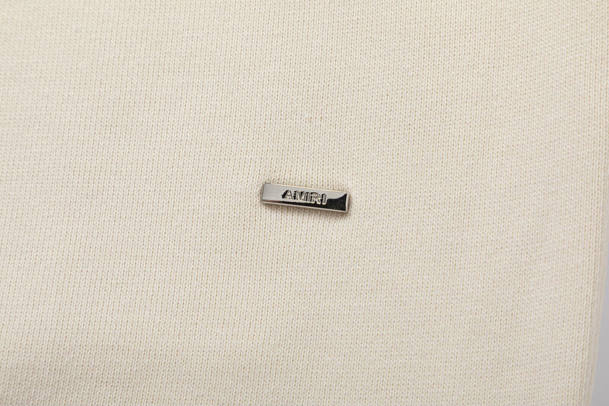 AMRI Staggered Logo-Patches Hoodies