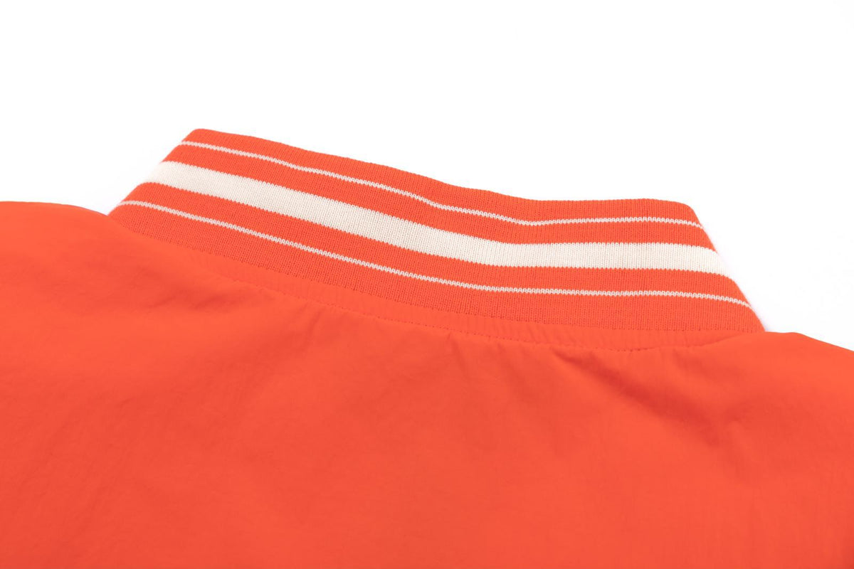 AMRI Logo-Appliquéd Padded Shell Bomber Jacket
