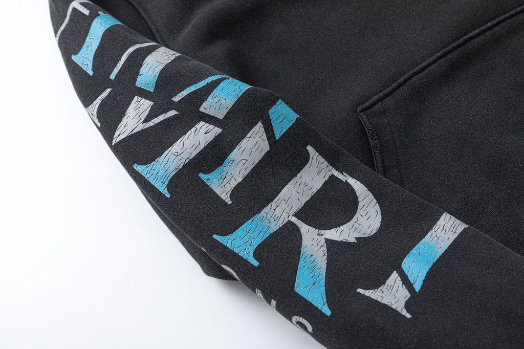 AMRI Theater Masks Print Cotton Hoodie