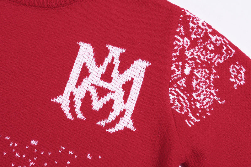 AMRl Logo Knitted Sweater