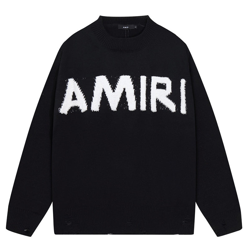 AMRl Logo Knitted Sweater