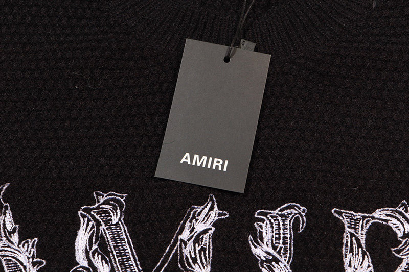 AMRl Logo Knitted sweater