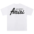 AMRI White Cotton T-shirt
