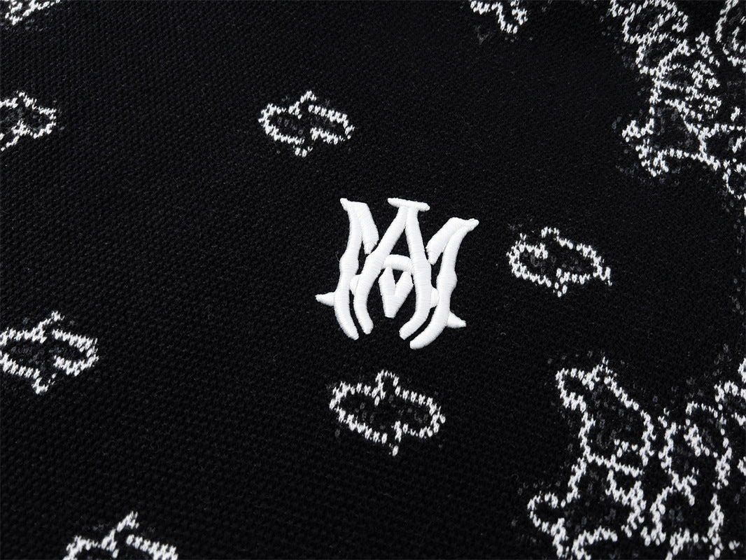 AMRI Black Bandana B-Ball Hoodie