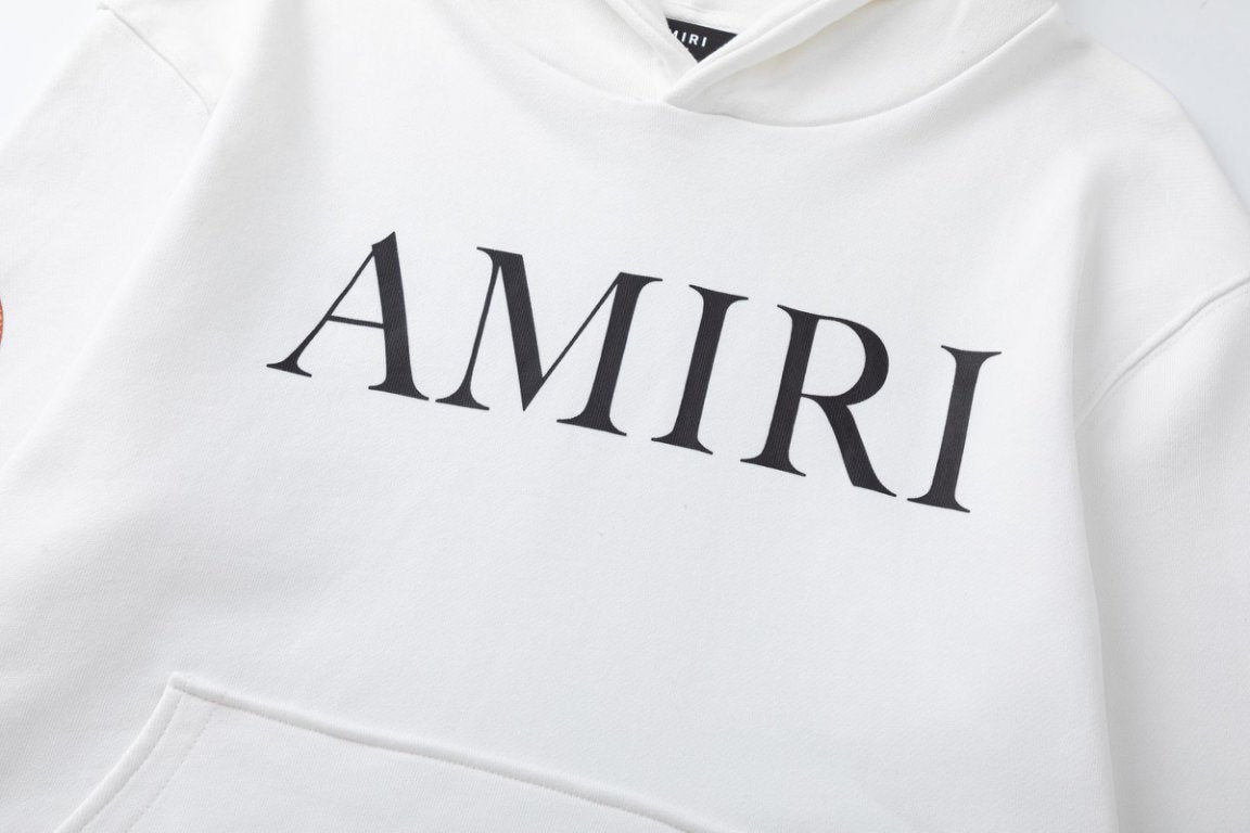 AMRl snake-print Hoodie