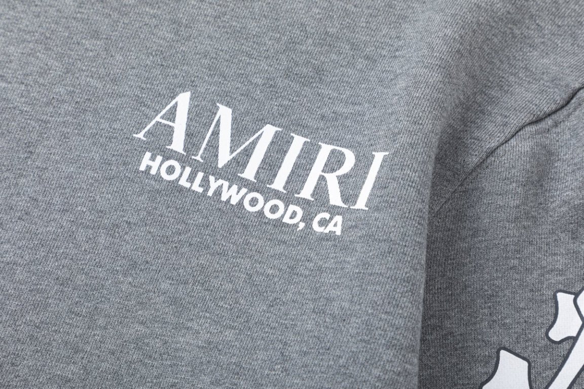 AMRl Stacked Bones Hoodies