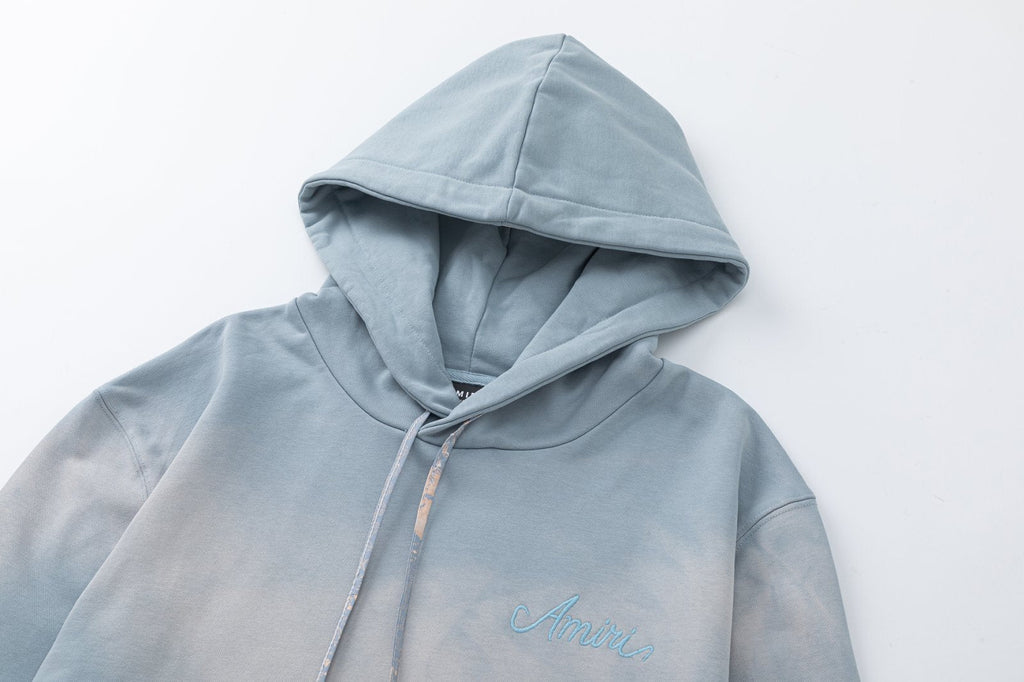 AMRI Bandana-Embellished Cotton Hoodies