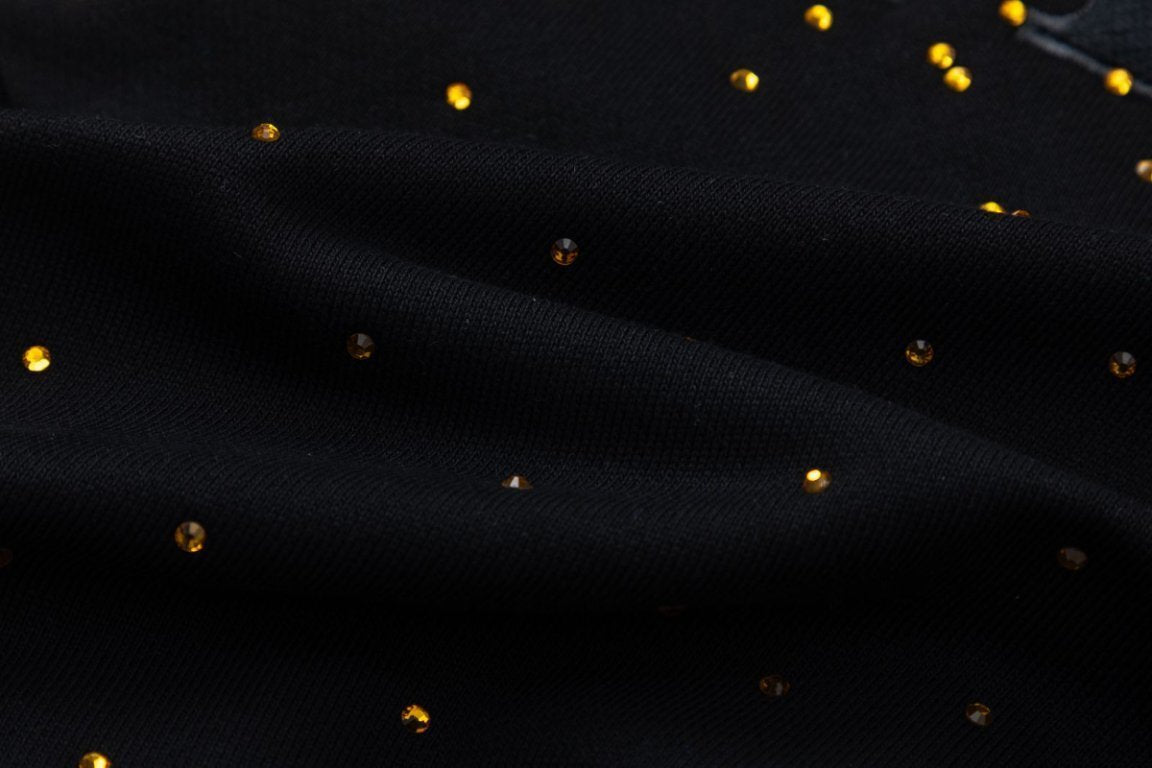 AMRI Crystal-Embellished Hoodie