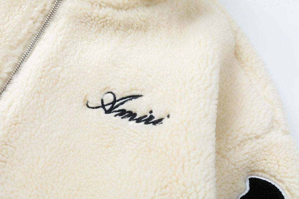 AMRI Men's Sherpa Bones Blouson Fleece Jacket