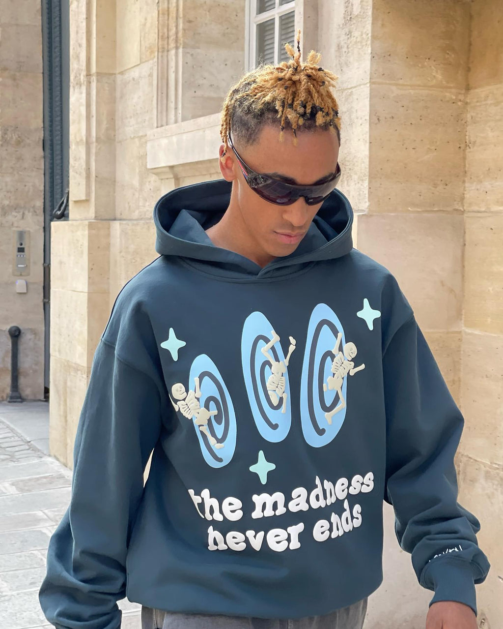 Broken P The Madness Never Ends Hoodie