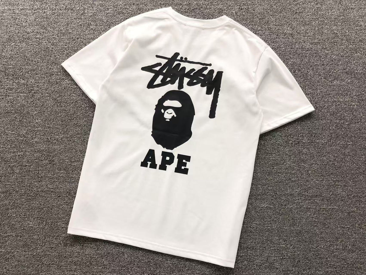 Bape x Stussy Tshirt
