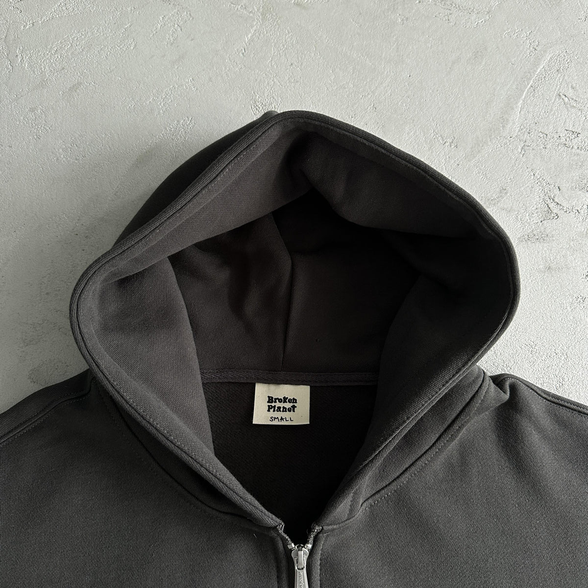 Broken P Zip Up Hoodie