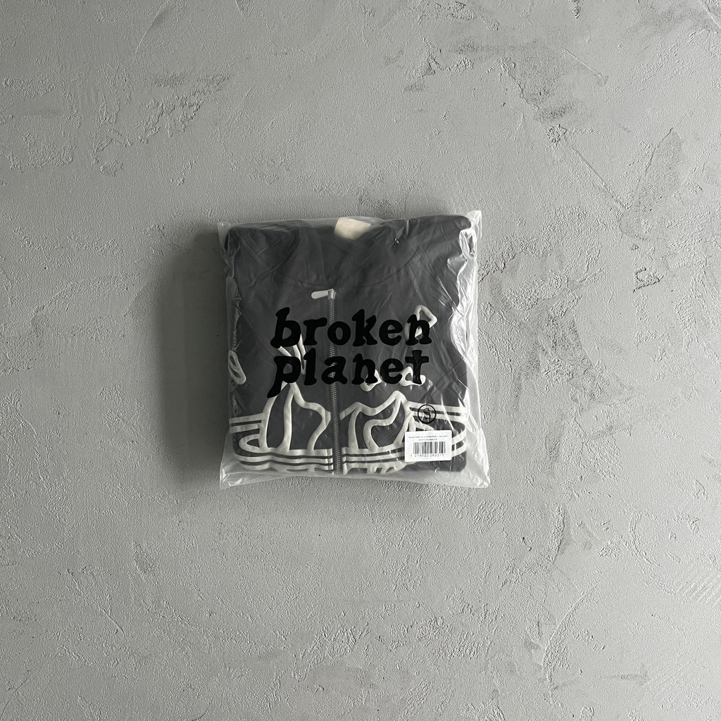 Broken P Double Zip Up Hoodie