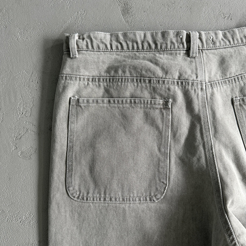 Broken P White Star Pants
