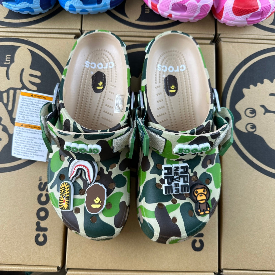 Crocs x Bape +4