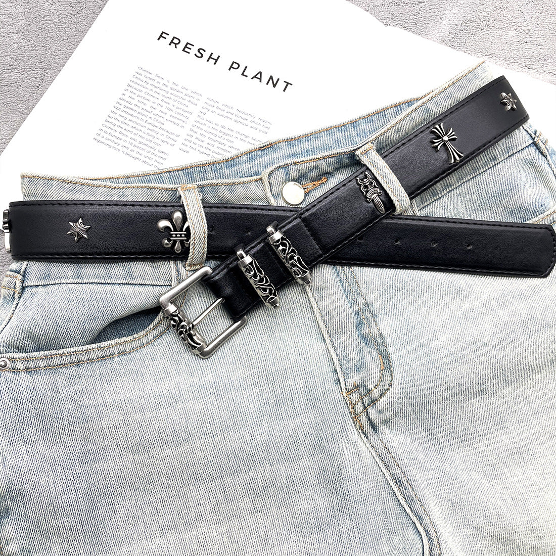 Chh Chrome Heart Belt