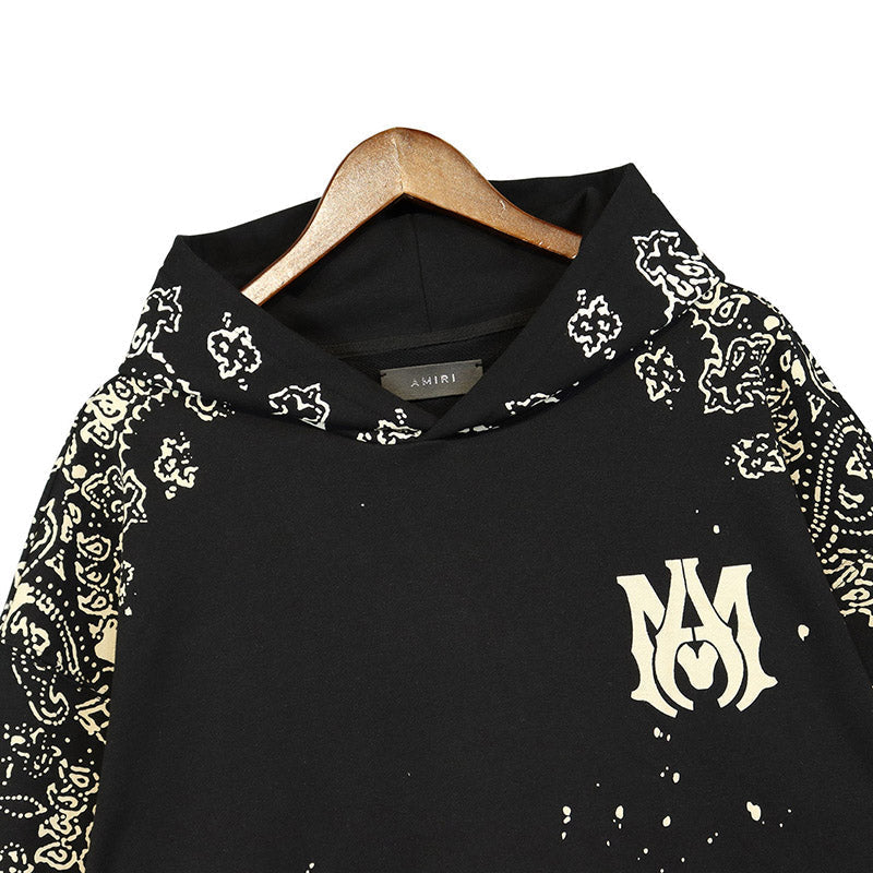 AMRI Bandana Bleach hoodie