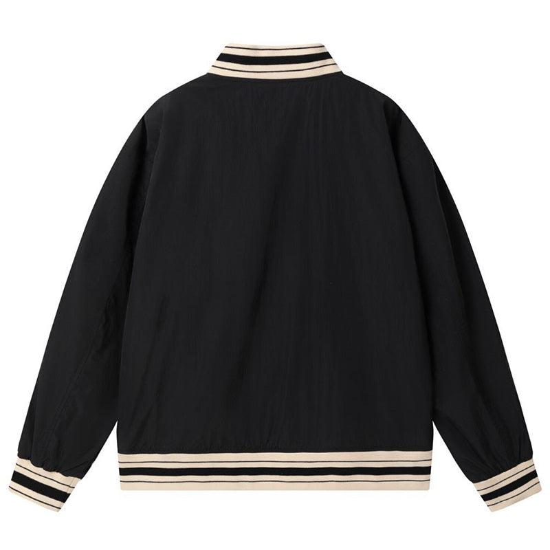 AMRI Logo-Appliquéd Padded Shell Bomber Jacket