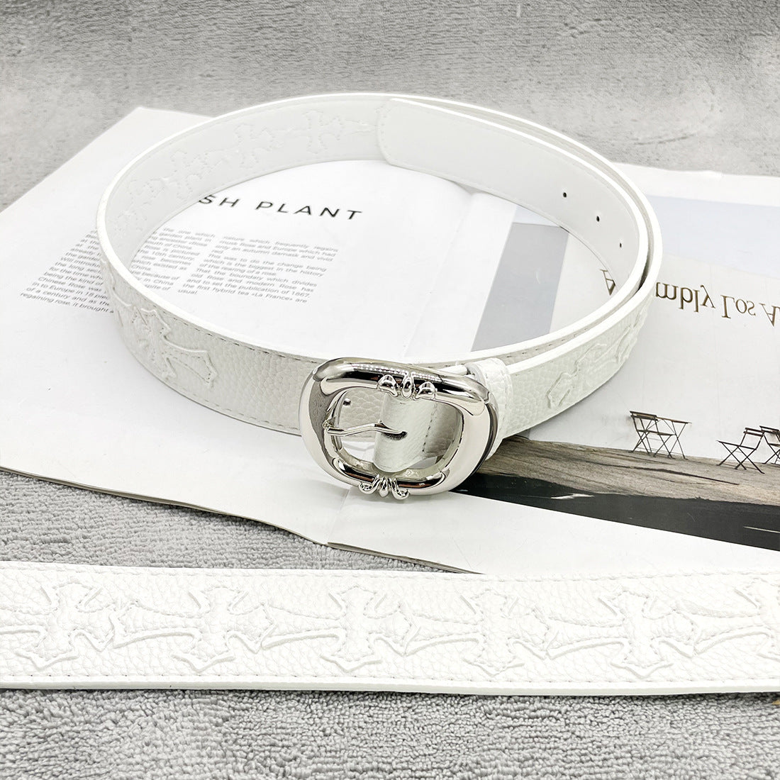 Chh Chrome Heart Belt Sacred Sword Cross Belt