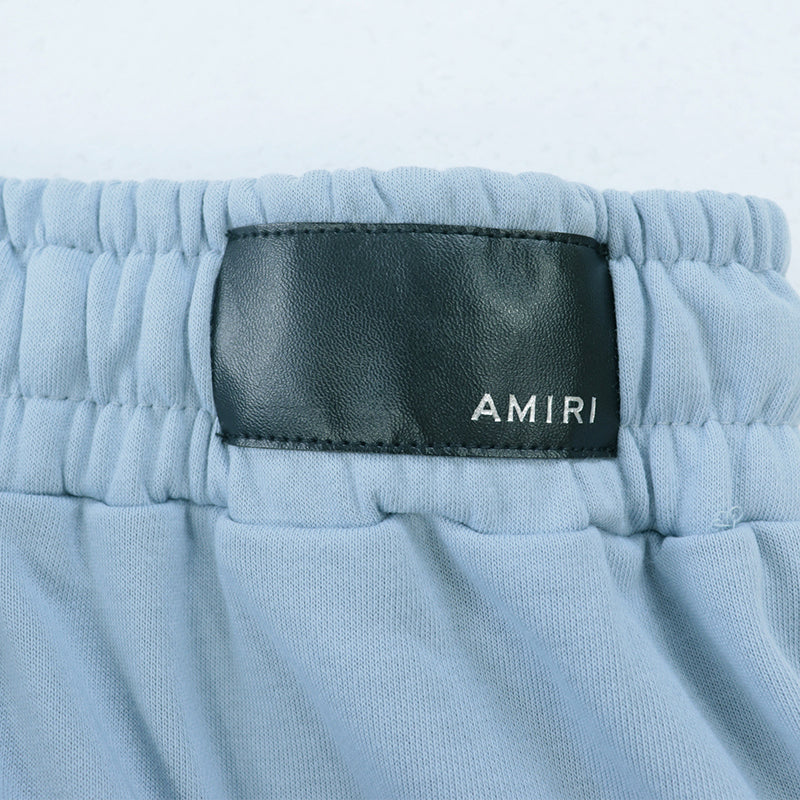 AMRI Letter Logo Embroidery Shorts