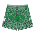 AMRI Bandana Print B-Ball Drawstring Shorts