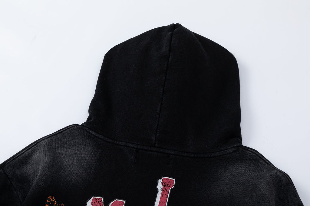 AMRI Vintage Tiger Varsity Hoodie Thickening