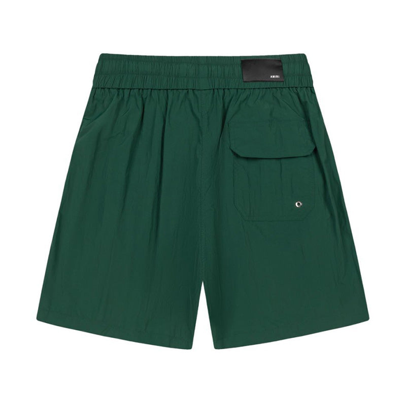 AMRI Straight-Leg Mid-Length Logo-Print Swim Shorts