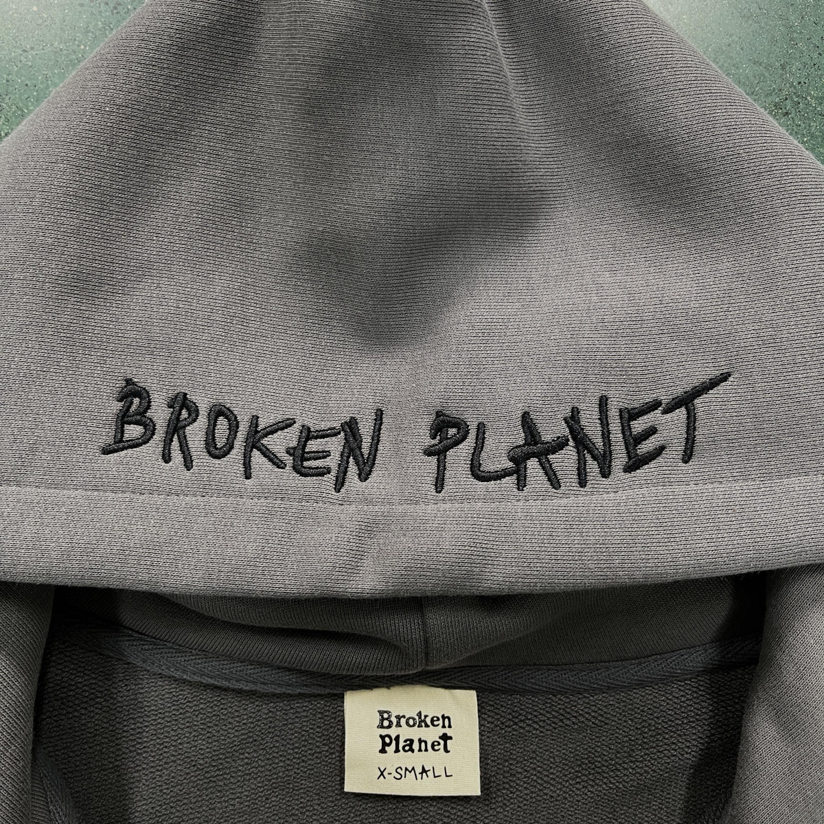 Broken P Planet Zip Up Hoodie