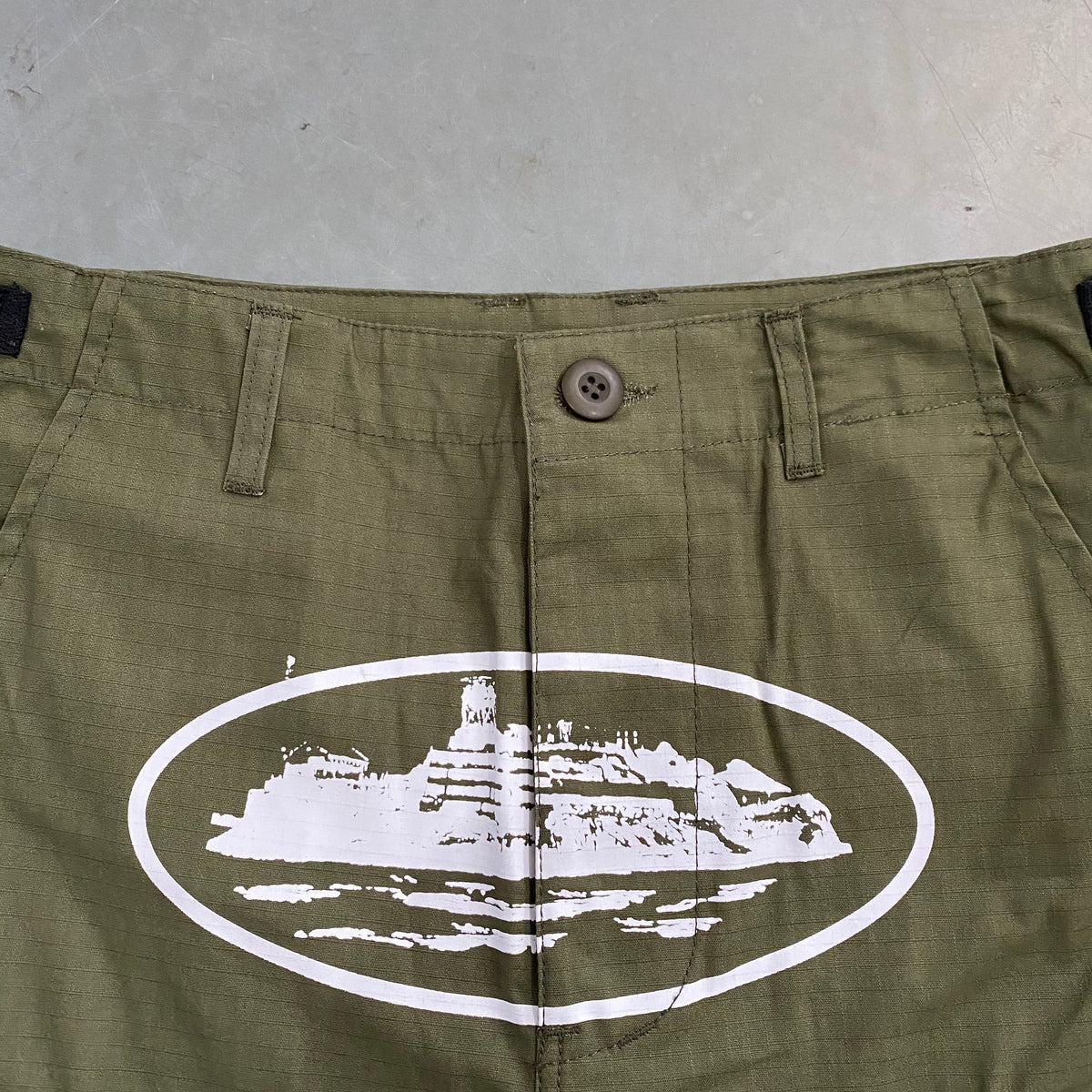 Corteiz Alcatraz Cargo Shorts v1:1