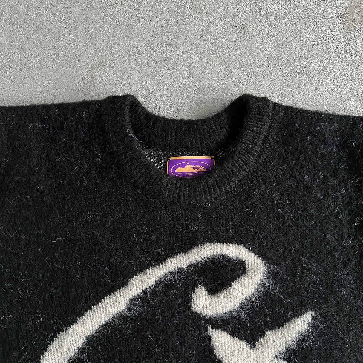 Corteiz c star mohairknit sweater